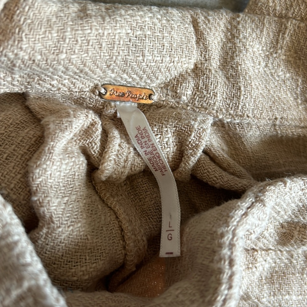 Free People Cream Jumpsuit - Picture 3 of 10